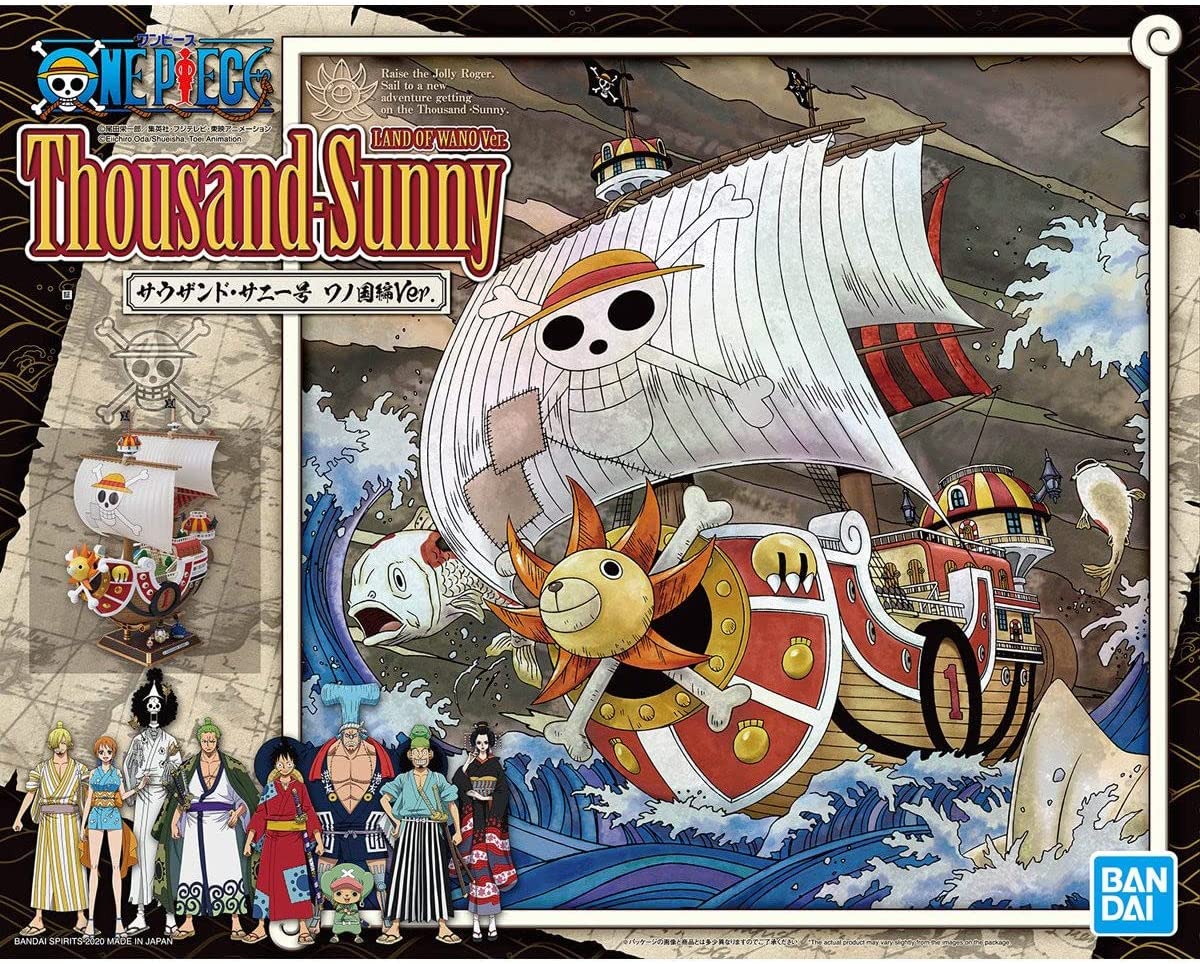 Bandai Hobby One Piece Thousand Sunny Ship Wano Country Ver. Plastic Model Kit